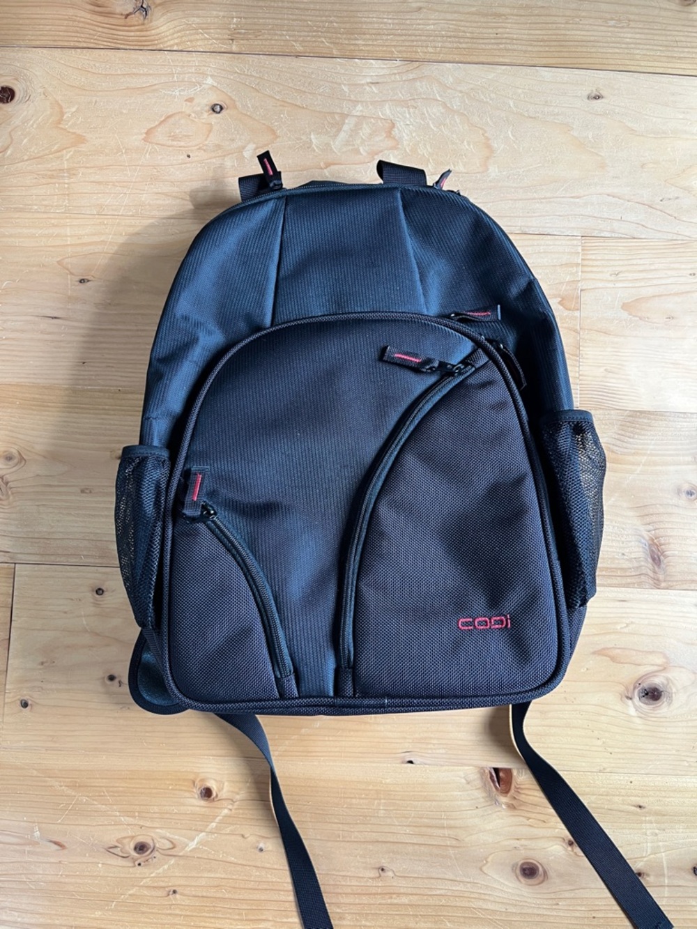 Black Laptop Backpack Unisex Travel Bag Excellent Condition